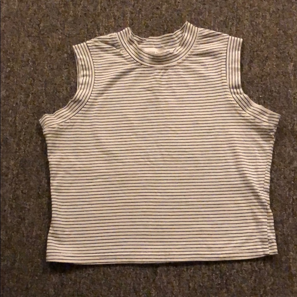 Striped Crop Top